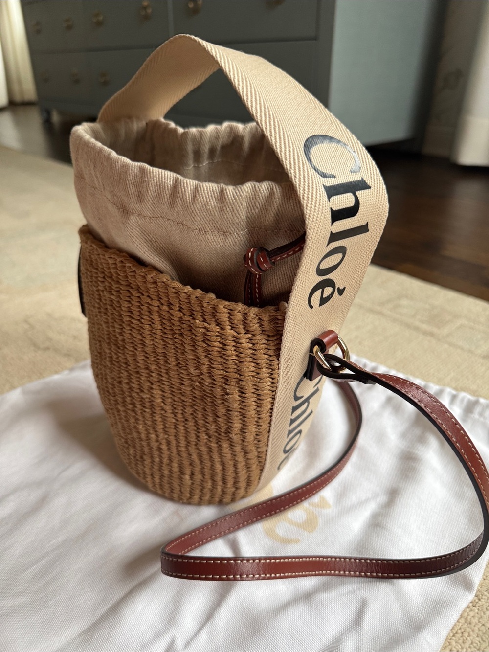 Chloe Small Woody Basket Bag